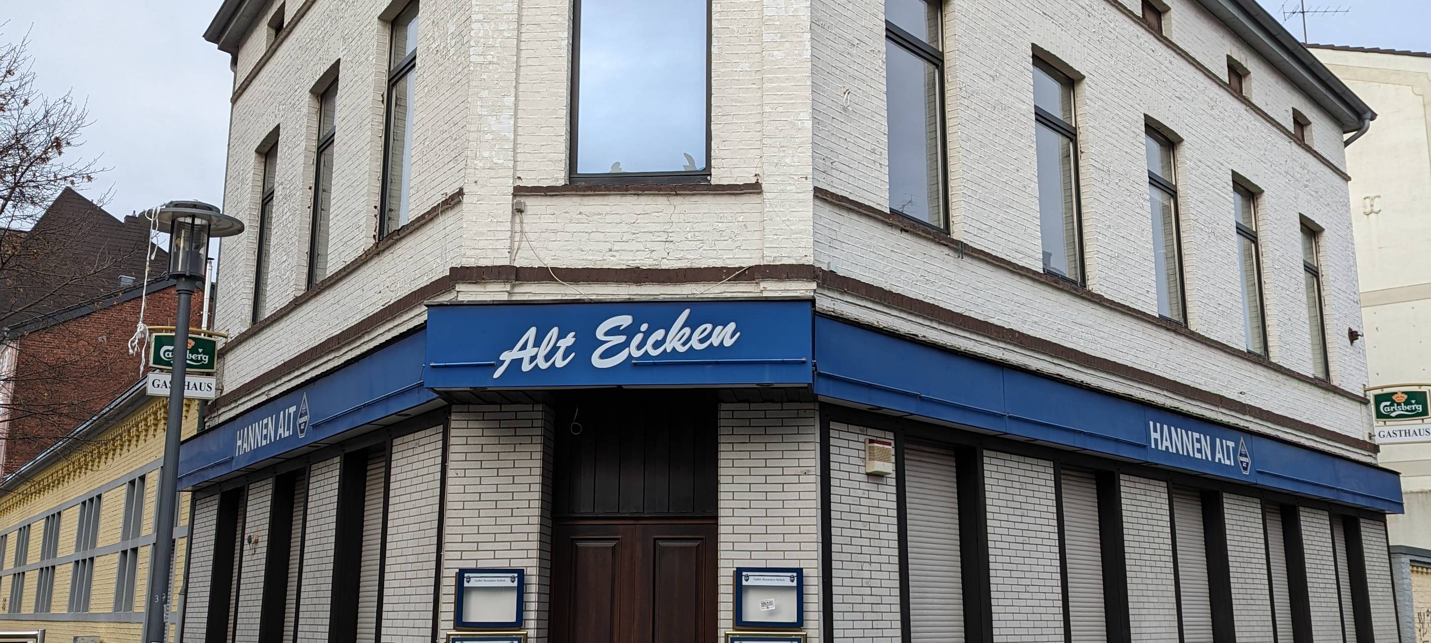 Traditions-Gaststätte "Alt Eicken" wird ab heute abgerissen